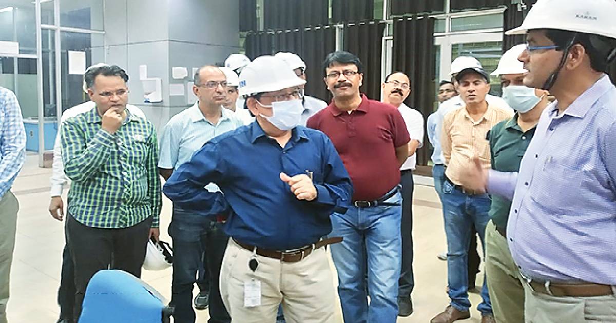 RVUNL chief inspects Kalisindh Power Plant, 2nd unit to start ops this month